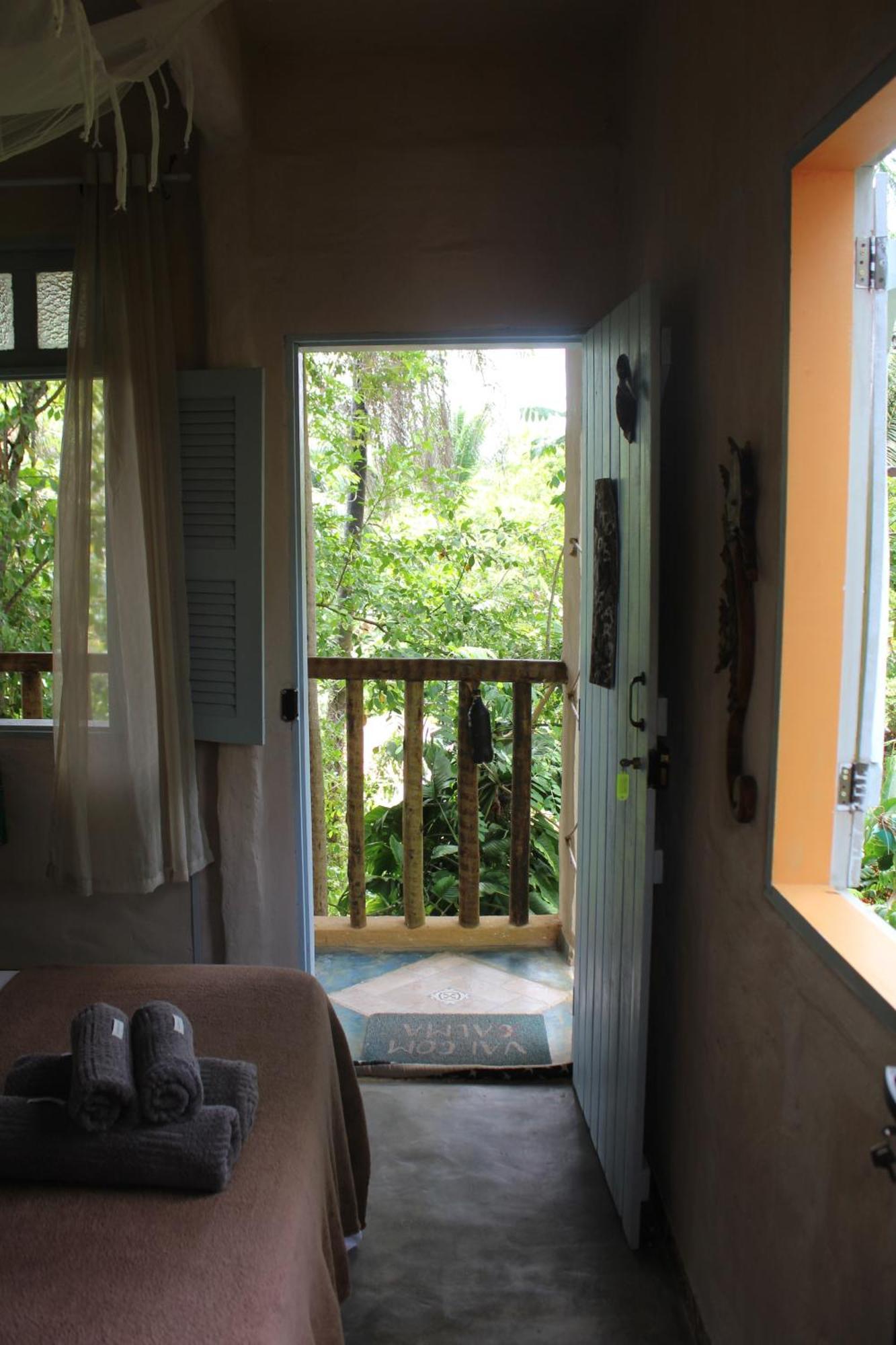 Eco Hostel Bosque Di Barro Velha Boipeba Eksteriør billede